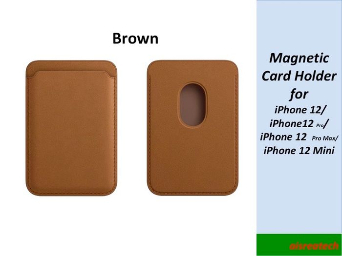 Magnetic Card Holder For iPhone 12 Mini/ iPhone 12/ iPhone 12 Pro/ iPhone 12 Pro MAx