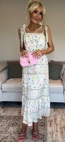 floral maxi dress