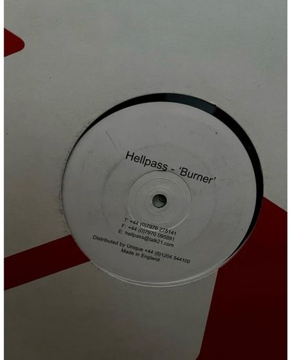 Hellpass - burner 12" vinyl