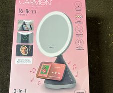3-in-1 illuminated Mirror with Bluetooth Speaker