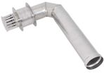 Fluepipe with wallmount for water heaters