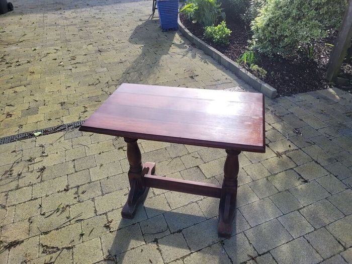 Mahogany bar tables