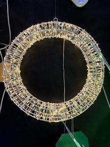 Christmas wreath, new in box.