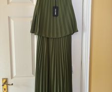 Beautiful khaki green dress