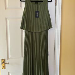 Beautiful khaki green dress