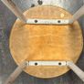Pair of Vintage Industrial Workshop Stools. Image 6