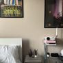 JYSK UDBY chrome pedestal / bed table Image 3