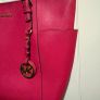 Michael Kors large Charlotte logo-plaque leather tote bag Image 4