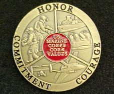 United States, United States Marine corp, commerative coin.