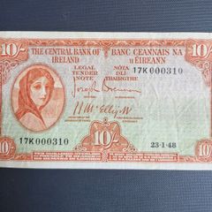 1948 10 Shillings Note