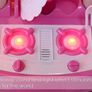Electronic Children Kids Kitchen Cooking Toy Portable Girls Cooker Play Set Gift Image 2
