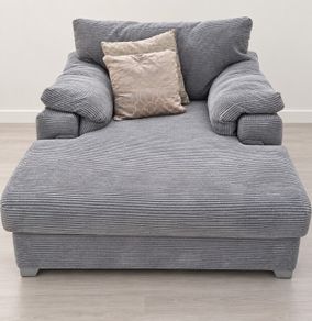 large grey day bed