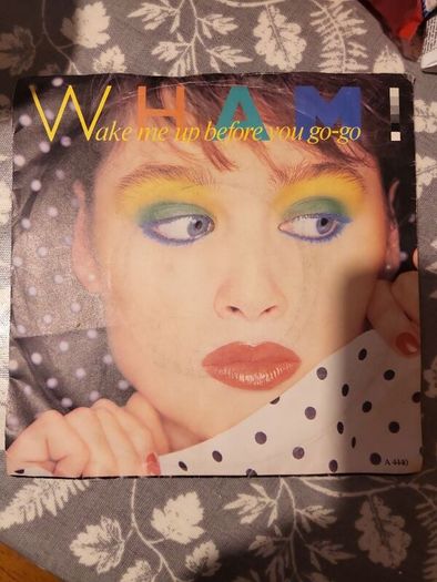 Wham Wake Me Up Before You Go Go 7 inch Vinyl Single