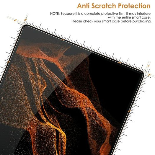 For Samsung Galaxy Tab S8 Ultra Tempered Glass Screen Protector Saver X900 X906 New - FHT36SMTG