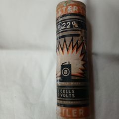 Vintage Zeiler No. 229 Flashlight Battery