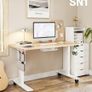 Electric Standing Desk 100x60cm with Cable Tray, Hook and Storage Pocketse Image 7