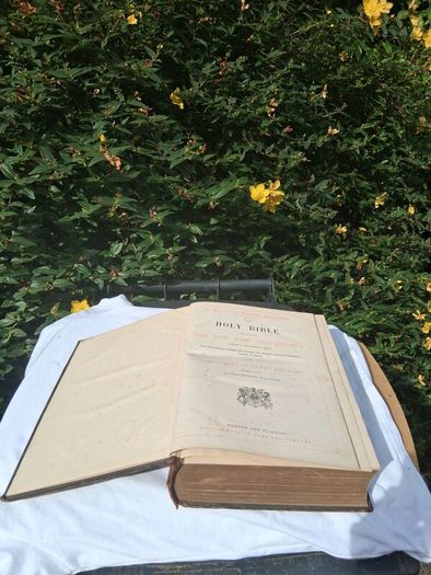 19th Century Family Bible (13x11 inches)