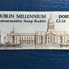 Irish stamps, 1988 booklet, Dublin Millennium