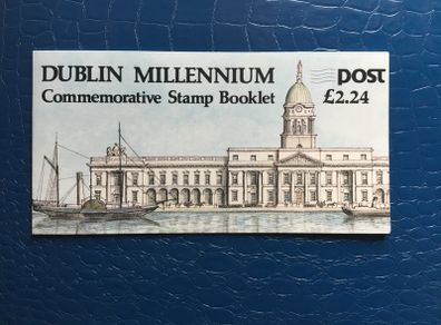 Irish stamps, 1988 booklet, Dublin Millennium