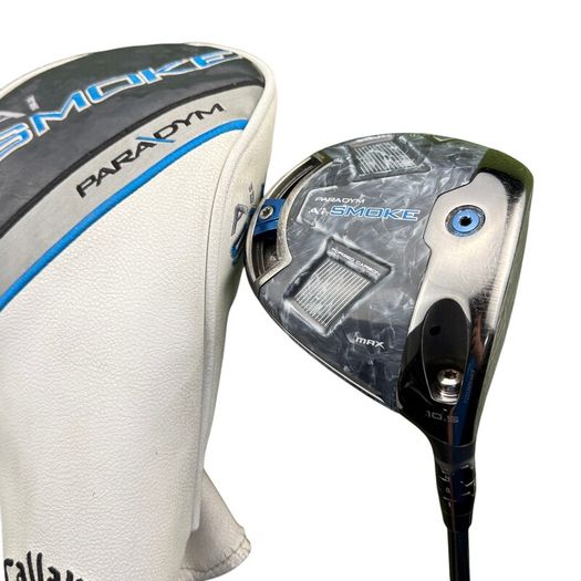Callaway Paradym Ai Smoke Max Driver / 10.5 Degree / Denali Black 6.0 60G Stiff