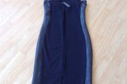 River Island dress with faux leather detail