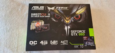 Asus Strix Gtx 960 Oc 4gb Gddr5 Graphics Card Boxed