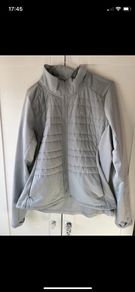 Nike dusky blue grey running jacket size XL