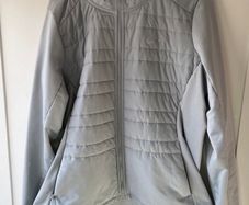 Nike dusky blue grey running jacket size XL