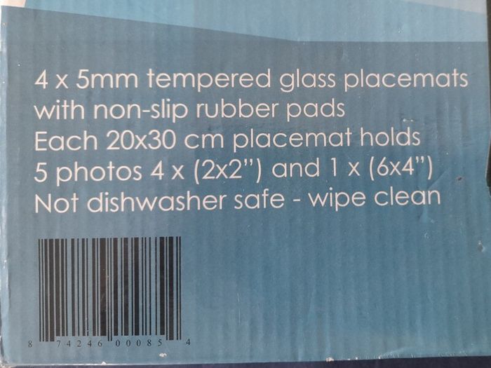 Photo placemats