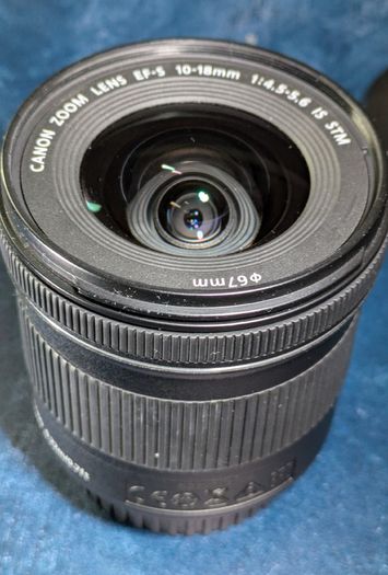 Canon Ef-S 10-18mm F/4.5-5.6 IS STM Lens