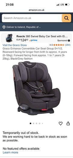 Graco car seat