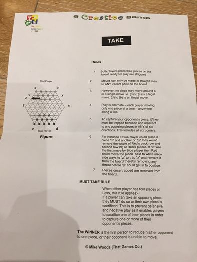 Take A Creative Game