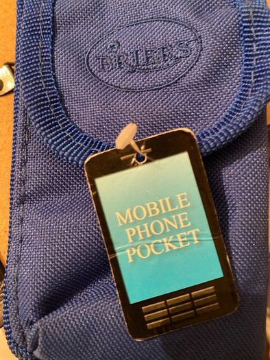 Belt phone holder