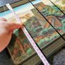 Great Wall of China Style Miniature Chinese Panel Screen 6 small screen Image 4