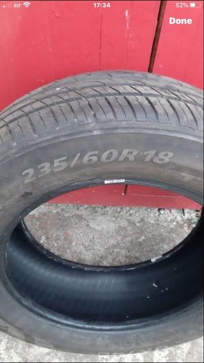 Tyres 235 60 18 XL