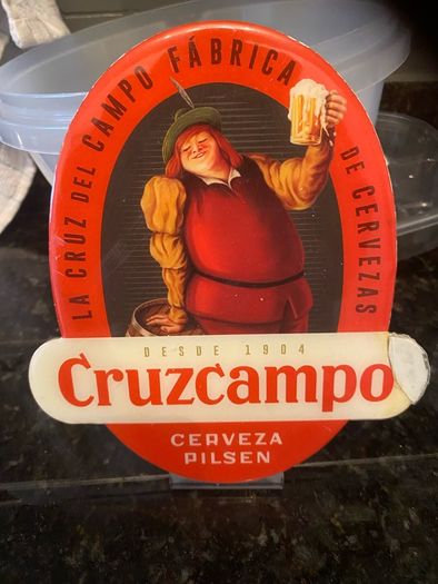 Cruzcampo Bar Display