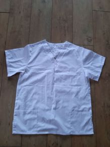 Nurse tunic healthcare assistant uniform size L white