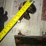 Old Cast Iron Door Knocker, Handle and Letterbox Postage Available Sold together Image 8
