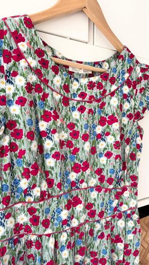 Seasalt Cornwall Floral Cotton Dress Size 10