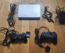 Playstation 2 PS2 Silver Slim