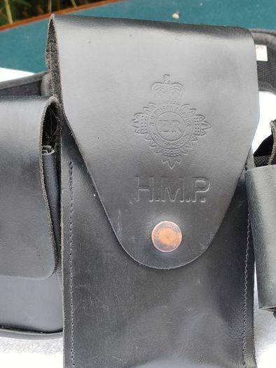 Vintage Northern Ireland official prison officer's belt