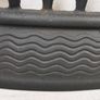 Fire Front Fret Grate Matt Black Cast Heavy Iron Medieval Spiked Fireplace Image 9