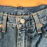 Levis 516 Jeans Mens W34 L34 Blue Denim Straight Pure Cotton Zip Fly Image 4