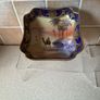 Antique 1920's Handpainted Desert scene with Colbalt blue edging & 24ct gold gilding Image 5