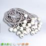 Large white bungee ball ties,30cm ( 30 pk ) Image 2