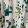 Green ruffled and floral hi-lo dress Image 3