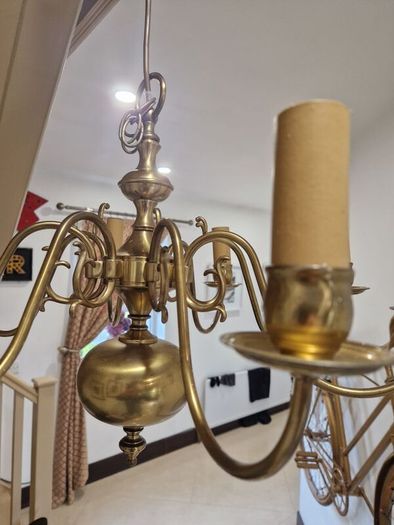 Brass ceiling lights