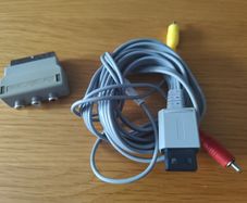 Nintendo Wii AV cable, SCART to AV adapter or both