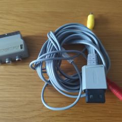 Nintendo Wii AV cable, SCART to AV adapter or both