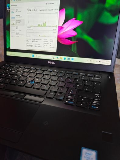 Dell Latitude 7480, i7-6600u, 8gb DDR4, 128gb NVMe-ssd, windows 11 pro, like new condition, battery over 6 hour